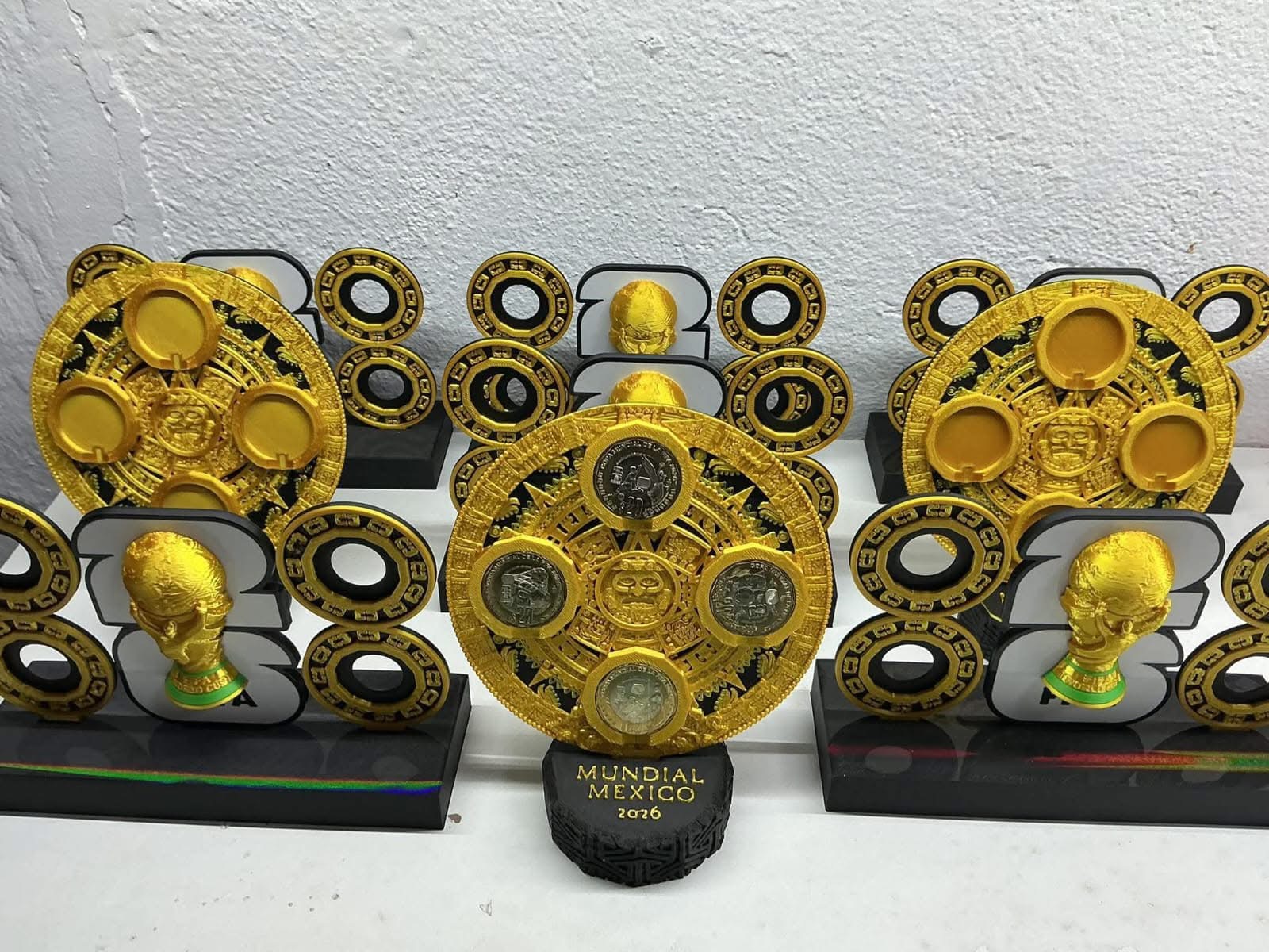 Colección de piezas impresas en 3D de 3DCuerna